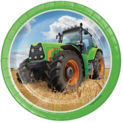 Tractor Time Plates 7" 8CT