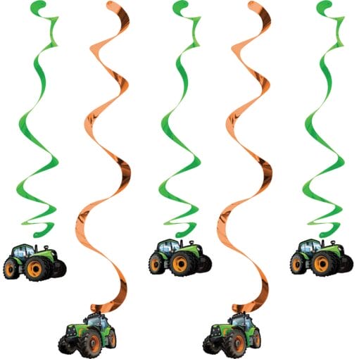 Tractor Time Dizzy Danglers Astd 5Ct