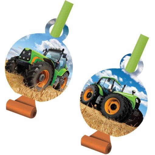 Tractor Time Blowouts W/Medallions 8Ct