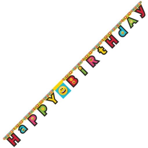 Show Your Emojions Bday Jointed Banner