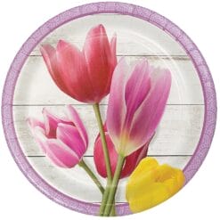 Beautiful Blossoms Plates RND 7"