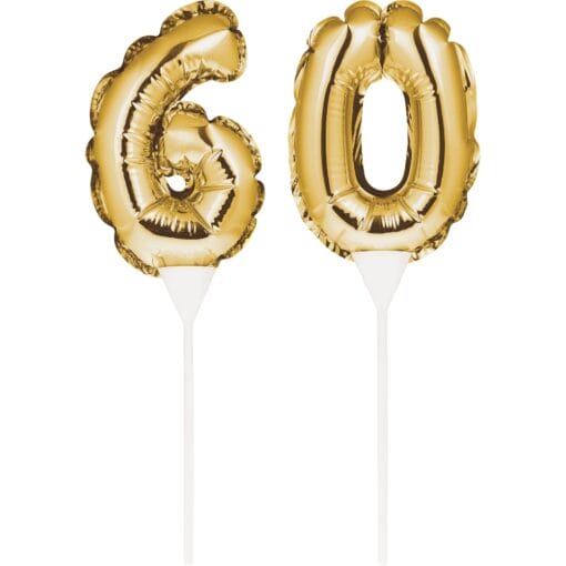 Balloon Cake Topper 60Yo