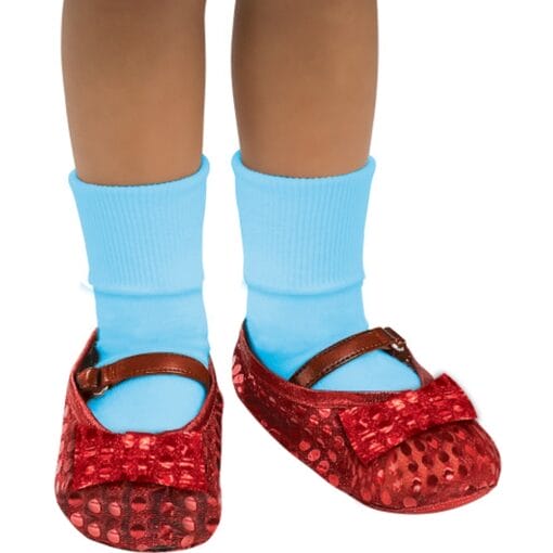 Dorothy Red Sequin Shoe Covers Child