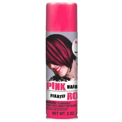 Pink Temporary Hair Spray