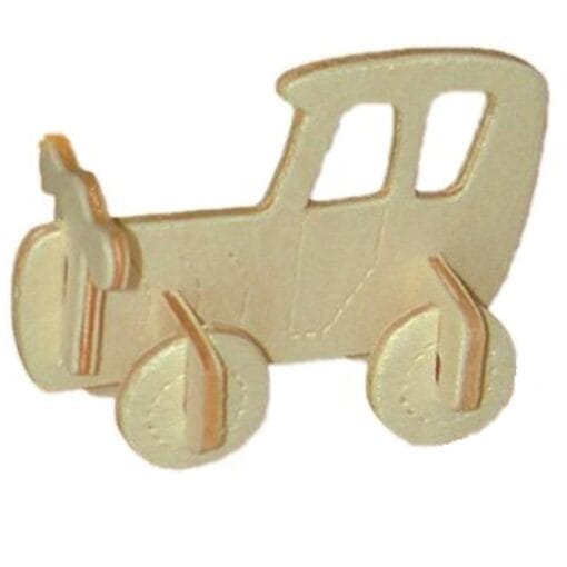 Wood Puzzle Automobile