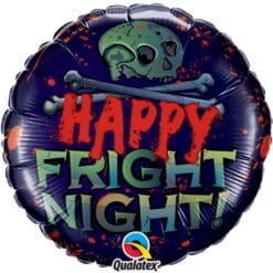 18" RND Happy Fright Night Foil BLN