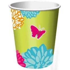 Butterflies Cups Hot/Cold 9oz 8CT
