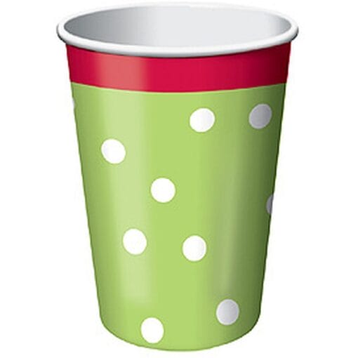 Holiday Chic Cups Hot/Cold 9Oz 8Ct