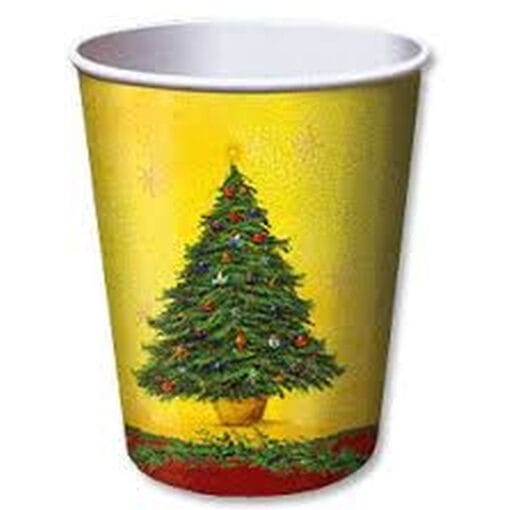 Holiday Splendor Cups Hot/Cold 9Oz 8Ct