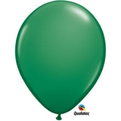 11" STD Green Latex Balloons 100CT