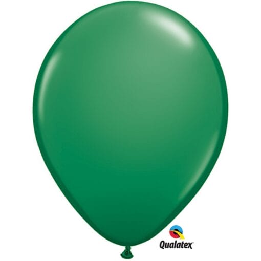 11&Quot; Std Green Latex Balloons 100Ct