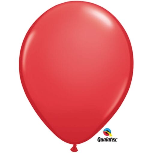11&Quot; Std Red Latex Balloons 100Ct