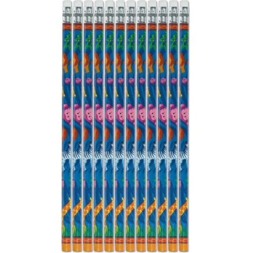 Jungle Animals Pencils 12Ct