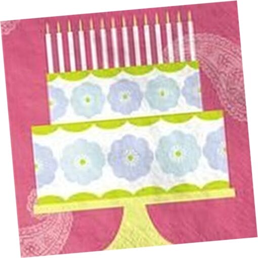 Purrfect Party Napkins Lunch 16Ct