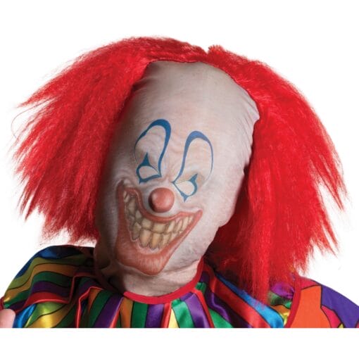 Scary Clown Mask W/Wig