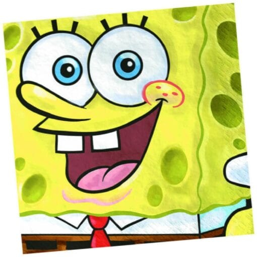 Spongebob Classic Napkins Lunch 16Ct