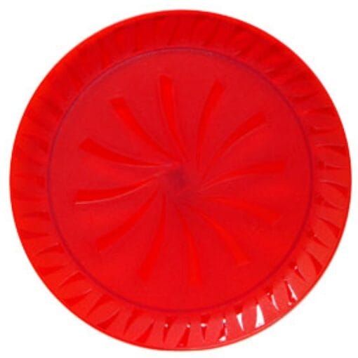 16&Quot; Rnd Tray Red (Sabert)