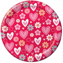 Valentine Sweets Plates 7" 8CT