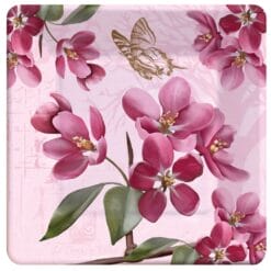 Cherry Blossom Plates SQR 7" 8CT