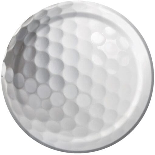 Golf Fanatic Plates 7&Quot; 8Ct