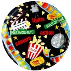 Lights Cam Action Plates 7" 8CT