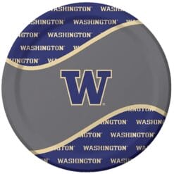 Univ Of Washington Plates 9" 8CT