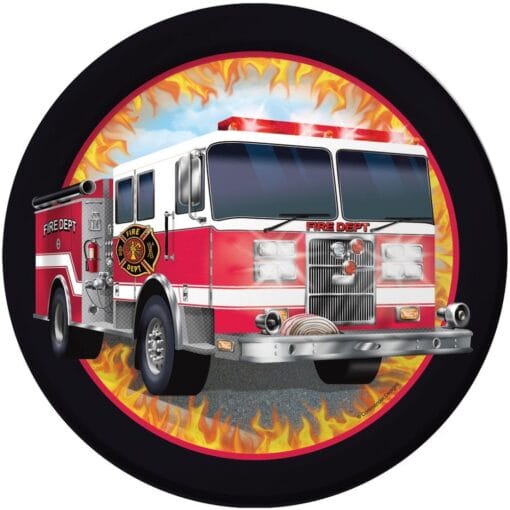 Fire Watch Plates 9&Quot; 8Ct