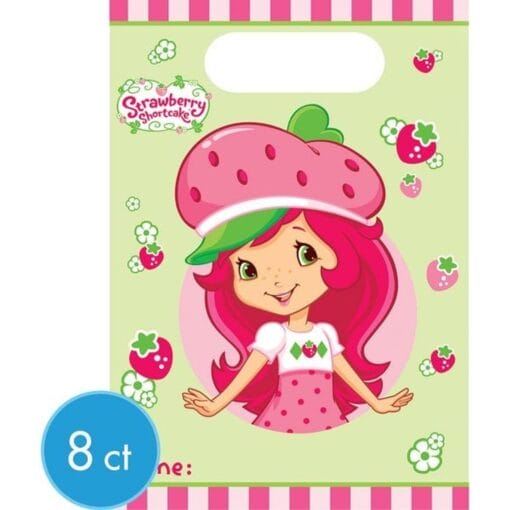 Strawberry Shortcake Loot Bag 8Ct