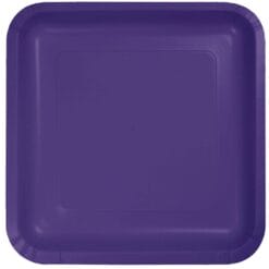Purple Plate Paper SQR 7" 18CT