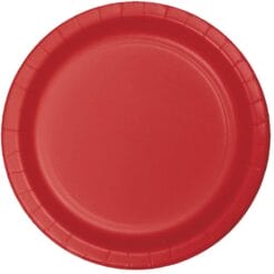 Classic Red Plate Paper 9" 24CT
