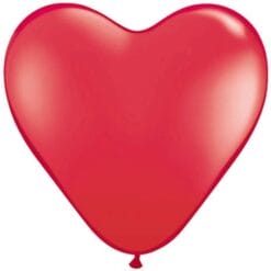 15" HRT Red Latex Balloons 50CT