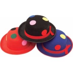 Clown Derby Hat Astd
