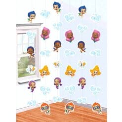 Bubble Guppies Hanging String Decor 6CT