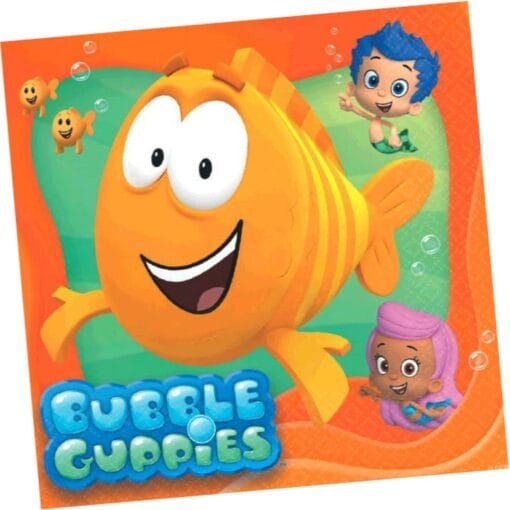 Bubble Guppies Napkins Lunch 16Ct