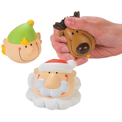 Holiday Character Stress Toy, Foam