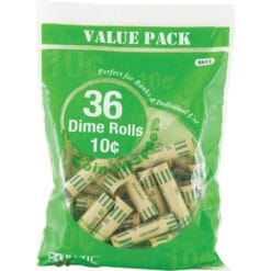 Coin Wrappers, Dime 36PK