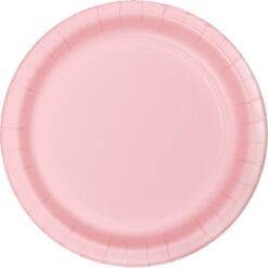 Classic Pink Plate Paper RND, 10" 24CT