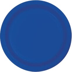 Cobalt Blue Plate Paper 10" 24CT