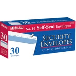 Envelopes #10 Self-Seal Security 30CT