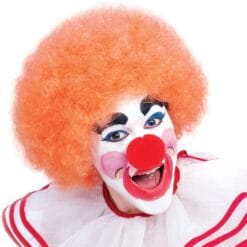 Clown Wig Deluxe Orange
