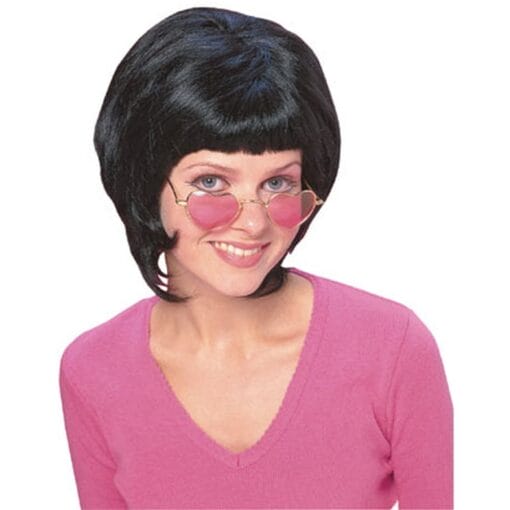 70'S Wedge Wig Black