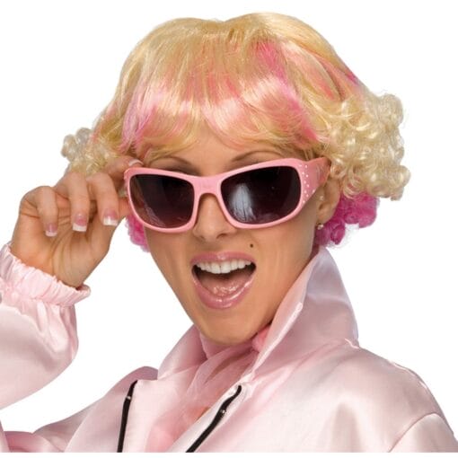 Pinky Wig Blonde W/Pink