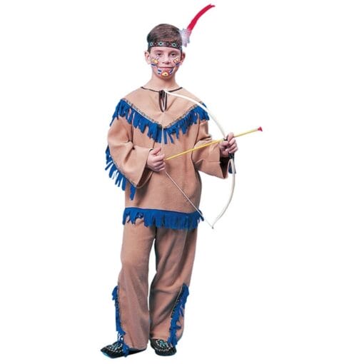 Native American Warrior Child S 4-6