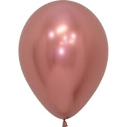 11" Reflex Rose Gold Balloons 50CT