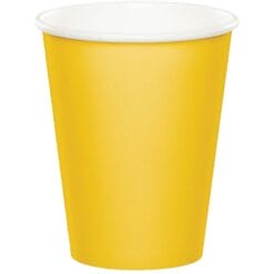 SB Yellow Cups Paper 9OZ 24CT