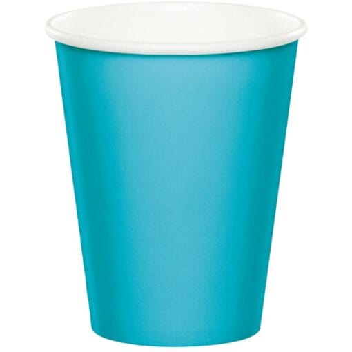 Bermuda Blue Cups Paper 9Oz 24Ct