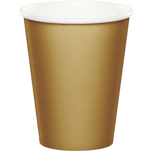 G Gold Cups Paper 9Oz 24Ct