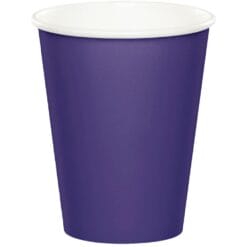 Purple Cups Paper 9OZ 24CT