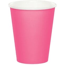 Candy Pink Cups Paper 9oz 24CT