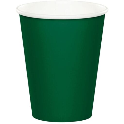 H Green Cups Paper 9Oz 24Ct